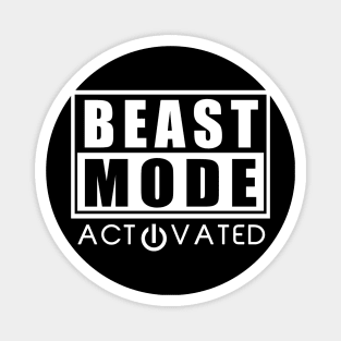 Beast Mode Bodybuilding Gym Sport Magnet